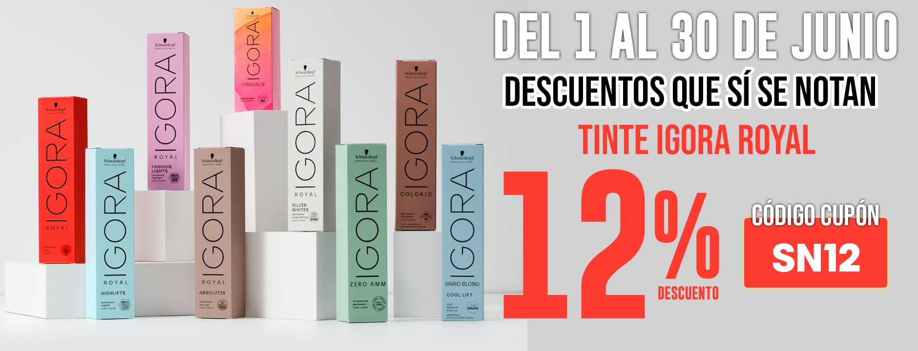 PARTI - CUPÓN IGORA 12% TINTES