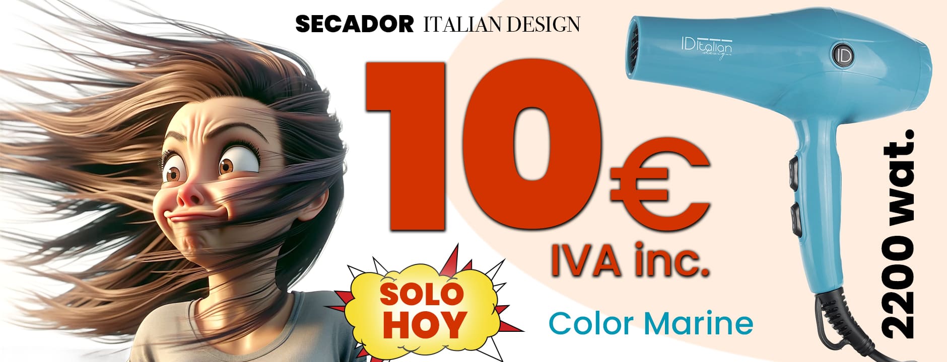 PARTI - SECADOR ITALIAN DESIGN MARINE POR 10€