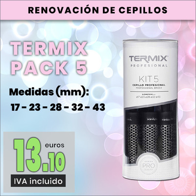 termix-pack-5-cepillos-clasicos