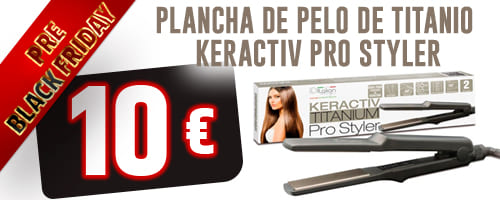 PLANCHA KERACTIV PRE BLACK FRIDAY