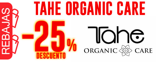 TAHE ORGANIC CARE -25% DESCUENTO REBAJAS 2025