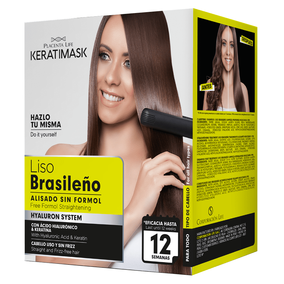 Sentido táctil moneda Insatisfecho Kit Alisado Brasileño Keratimask Sin Formol 150 Ml Be Natural 9,74 €