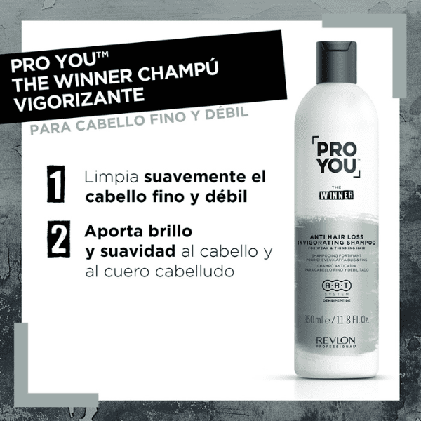 Revlon Proyou - Champú Anticaída THE WINNER 350 ml