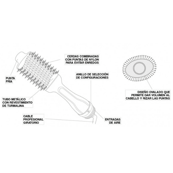 Wad - Cepillo Secador BREVIS