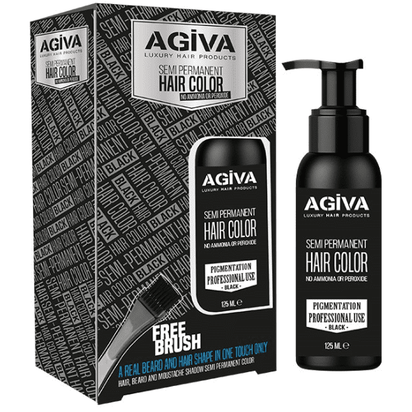 Agiva - Tinte para Barba Negro