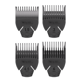 Wahl - Pack 4 Peines para modelo Chromini (1,5mm, 3mm, 4,5mm, 6mm) (1501-1200)