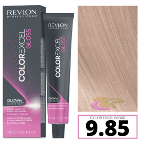 Revlon - Baño COLOR EXCEL GLOSS 9.85 Nude Blush (sin amoniaco) 70 ml