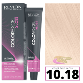 Revlon - Baño COLOR EXCEL GLOSS 10.18 Frosted Nude (sin amoniaco) 70 ml