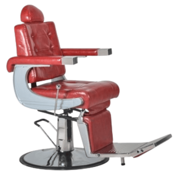 Bifull - Sillón Barbero DIÓN rojo