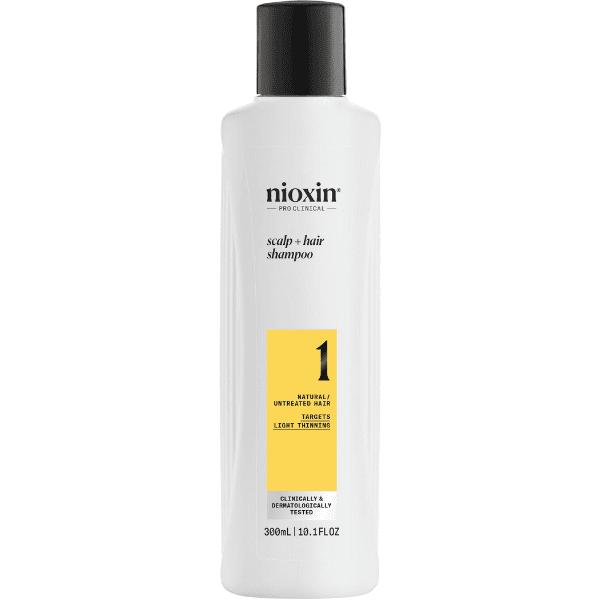 Nioxin - Champú SISTEMA 1 Cabello NATURAL Ligera Pérdida de Densidad 300 ml