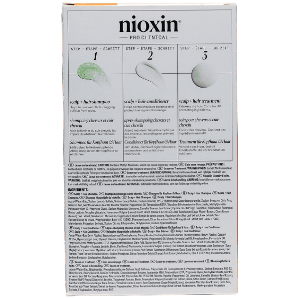 Nioxin - Kit SISTEMA 4 Cabello TEÑIDO Avanzada Pérdida de Densidad (Champú 150 ml + Acondicionador 150 ml + Tratamiento 40 ml)