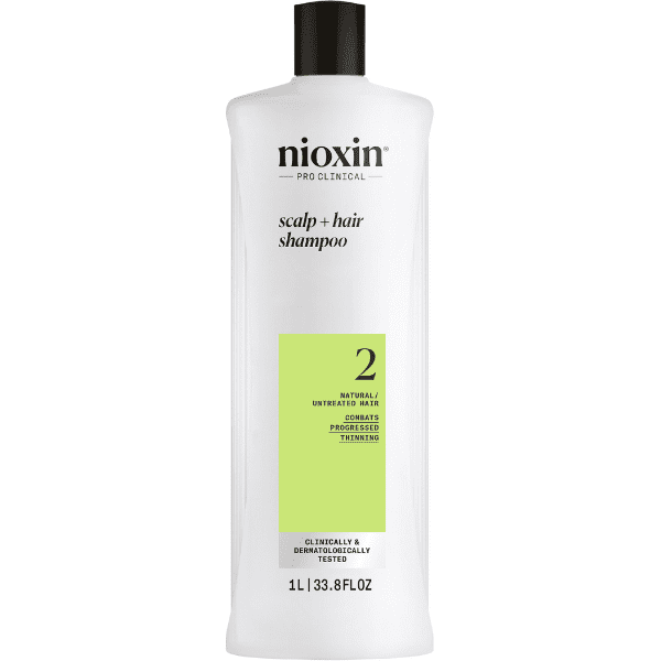 Nioxin - Champú SISTEMA 2 Cabello NATURAL Avanzada Pérdida de Densidad 1000 ml