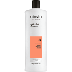 Nioxin - Champú SISTEMA 4 Cabello TEÑIDO Avanzada Pérdida de Densidad 1000 ml