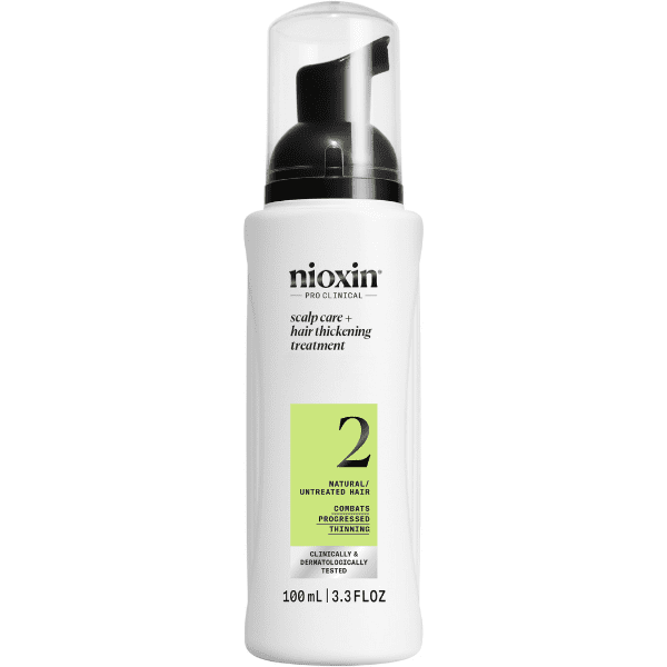 Nioxin - Tratamiento SISTEMA 2 Cabello NATURAL Avanzada Pérdida de Densidad 100 ml