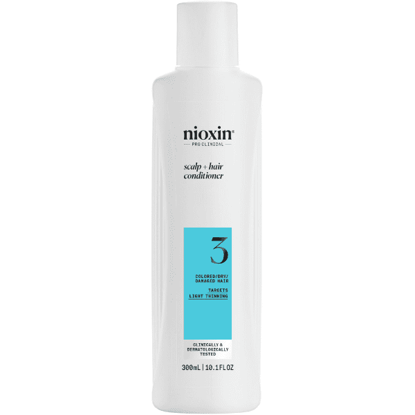 Nioxin - Acondicionador SISTEMA 3 Cabello TEÑIDO Ligera Pérdida de Densidad 300 ml