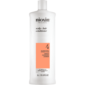 Nioxin - Acondicionador SISTEMA 4 Cabello TEÑIDO Avanzada Pérdida de Densidad 1000 ml