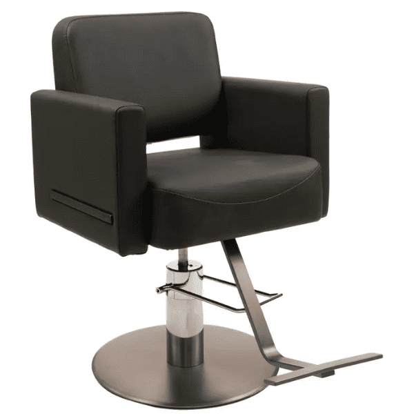 Postquam - Silla de peluquería SQUARE QSTONE (bomba hidráulica) (PQMOBQS40)