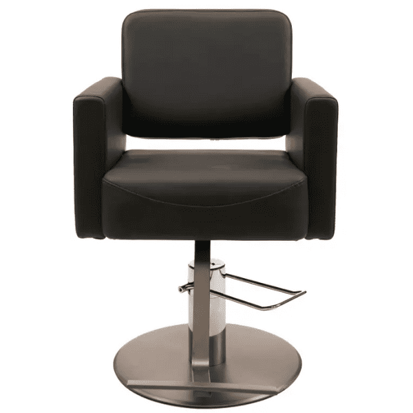 Postquam - Silla de peluquería SQUARE QSTONE (bomba hidráulica) (PQMOBQS40)