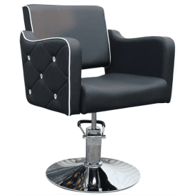 Italian Design - Silla de peluquería BLACK DIAMOND (bomba hidráulica) (IDMS2280)