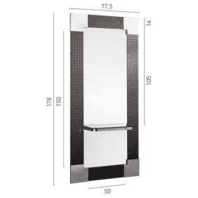 Italian Design - Tocador BASIC DECÓ TWO (IDMT-1074A)