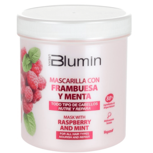 Blumin - Mascarilla FRAMBUESA Y MENTA (Purificante) 700 ml