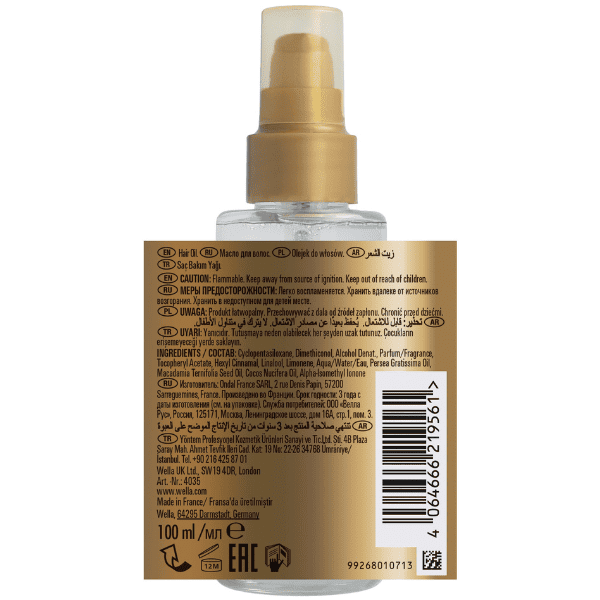 Wella - Aceite Versátil OIL REFLECTIONS para todo tipo de cabellos 100 ml