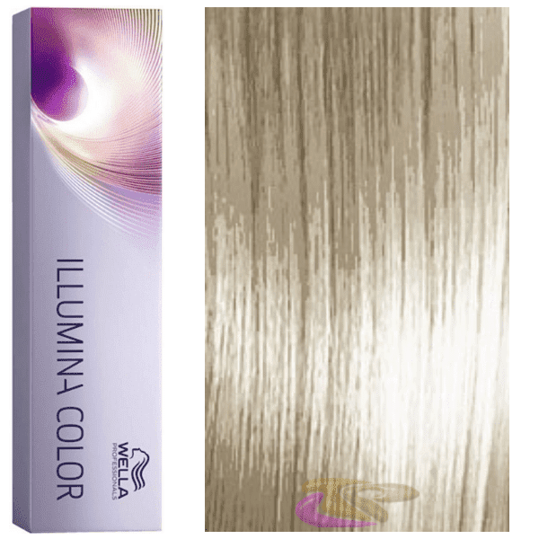 Tinte Illumina Color 9 60 Rubio Muy Claro Violeta Natural 60 Ml Wella 8 50