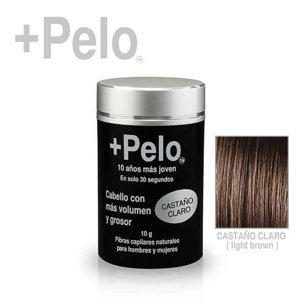 Pelo Fibras Capilares Castano Claro 10 Gramos Pelo 7 00